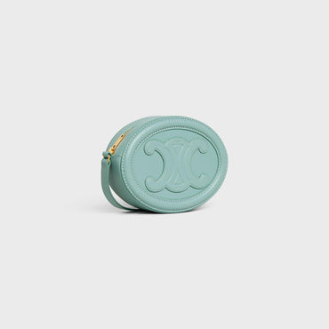 Crossbody Oval Purse - Ice Mint