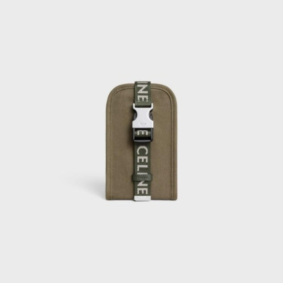 Men Trekking Phone Pouch - Khaki