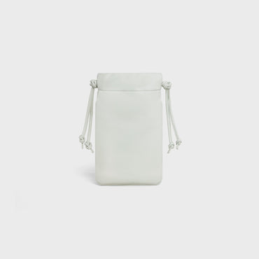 Drawstring Phone Pouch - Jade