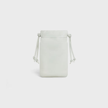 Drawstring Phone Pouch - Jade