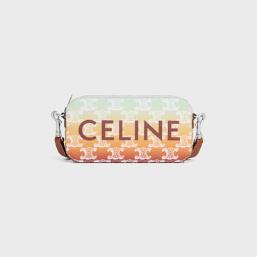 Horizontal Pouch Triomphe Canvas Sunset Celine - Multicolor