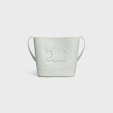 Cuir Triomphe Slg Mini Bucket Trio.Slg Smooth Calfskin - Jade