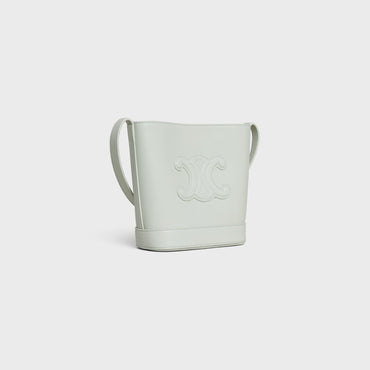 Cuir Triomphe Slg Mini Bucket Trio.Slg Smooth Calfskin - Jade