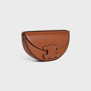 Besace Cuir Triomphe - Tan