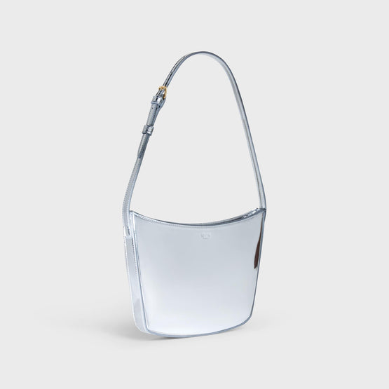 Women Medium Celine Croque Bag - Silver