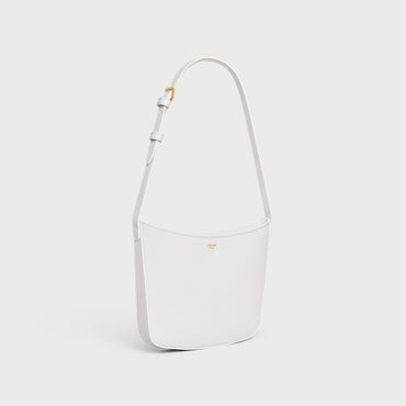 Medium Celine Croque Bag - Arctic White