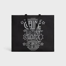 Large Squared Cabas - Black