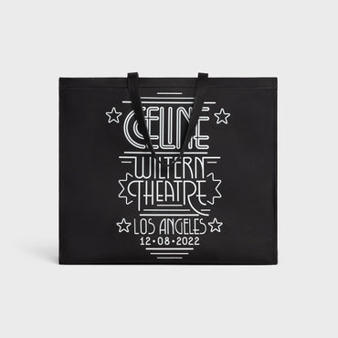 Large Squared Cabas - Black
