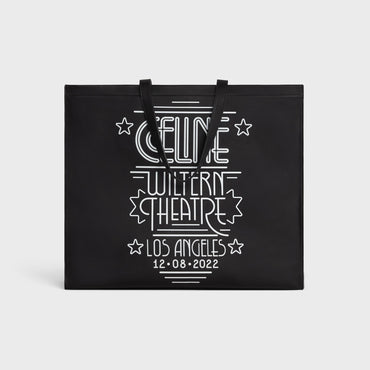 Large Squared Cabas - Black
