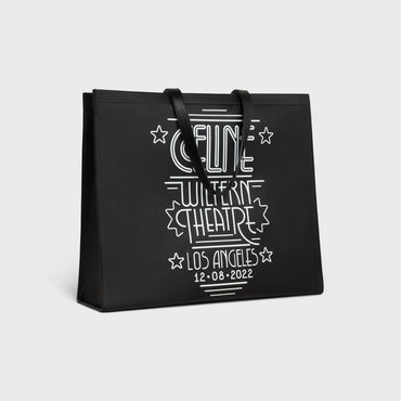 Large Squared Cabas - Black