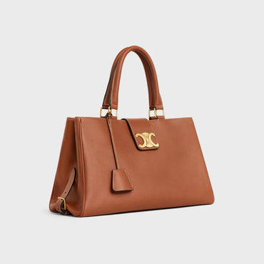 Appoline Medium Supple Grained Calfskin - Tan