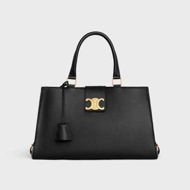 Appoline Medium Supple Grained Calfskin - Black