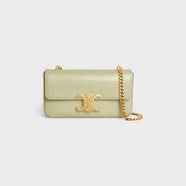 Chain Shoulder Claude Bag - Almondgreen