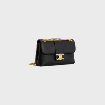 Celine Victoire Teen Supple Grained Calfskin - Black