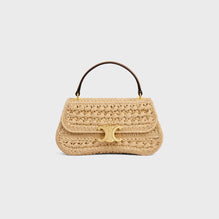 Teen Celine Lola Top Handle Bag - Natural/Tan