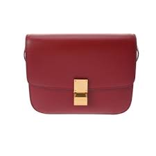 Classic Medium Removable Shoulder Strap - Red