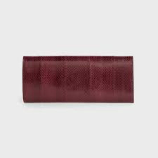 Women Maillon Triomphe Clutch - Burgundy