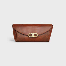 Maillon Triomphe Small Pleated Clutch - Tan