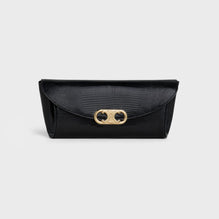Maillon Triomphe Small Pleated Clutch - Black
