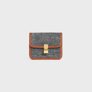 Classic Teen With Border - Navy/Tan
