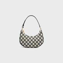 Triomphe Embroidery Medium Ava - Black