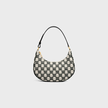Triomphe Embroidery Medium Ava - Black