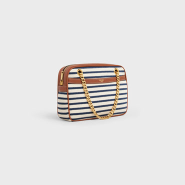 Small Patapans - Navy/Tan