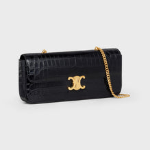 Women Claude Large Chain Shoulder Bag - Black