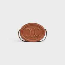 Oval Shoulder Bag - Tan