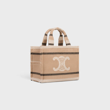Thais Small Cabas - Beige/Black