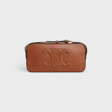 Cuir Triomphe Camera Shoulder Bag - Tan
