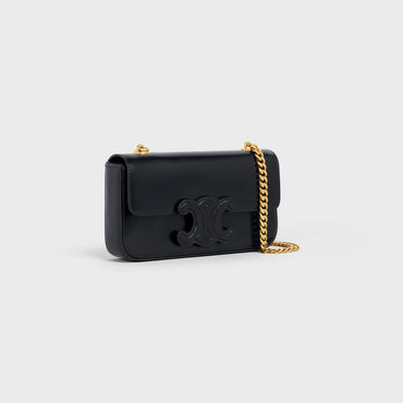 Chain Shoulder Bag - Black Logo