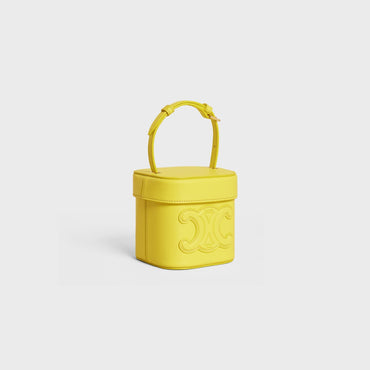 Cuir Triomphe Small Box Smooth Calfskin - Anis