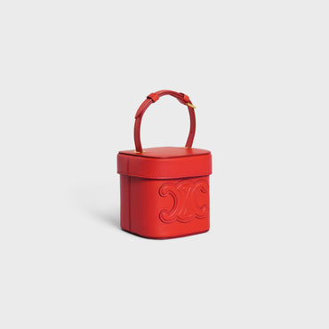 Cuir Triomphe Small Box - Bright Red