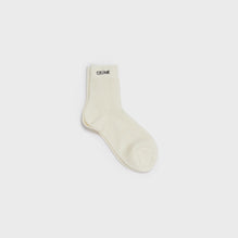 Women Celine Socks - Off White