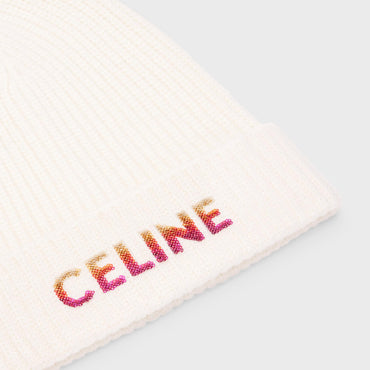 Celine Beanie - Off White