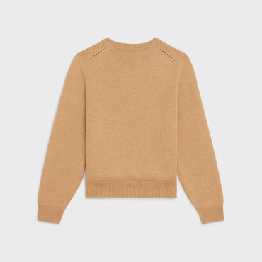 Sulky Round Neck Sweater - Camel