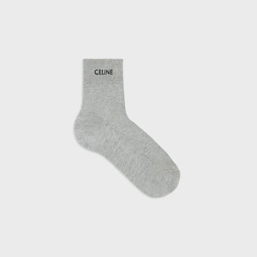 Chaussettes Mi-Hautes Celine - Medium Grey