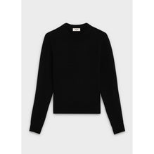 Pull Col Rond Iconic Cashmere - Black