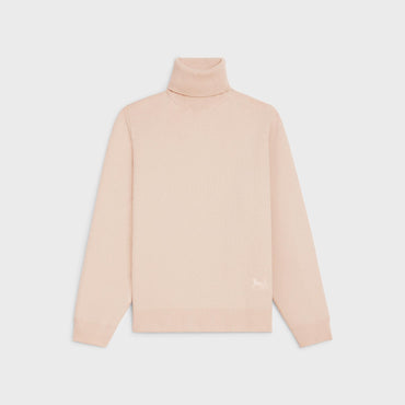Sulky Boxy Turtle Neck Sweater - Light Blush