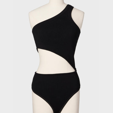 Body One Shoulder - Black
