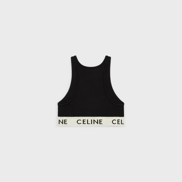 Brassière Celine Maille Athletique Brassiere - Black / Cream