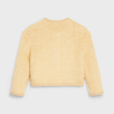 Cropped Hunter Jacket - Pale Yellow