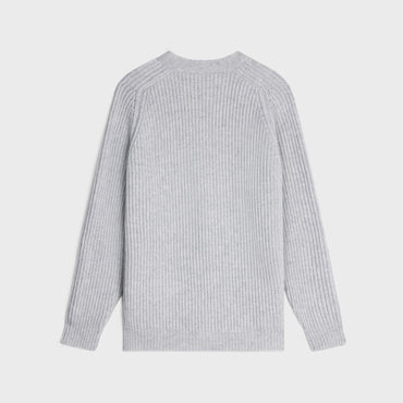 Signature Long Cardigan - Light Grey