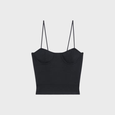 Bustier Cropped - Black