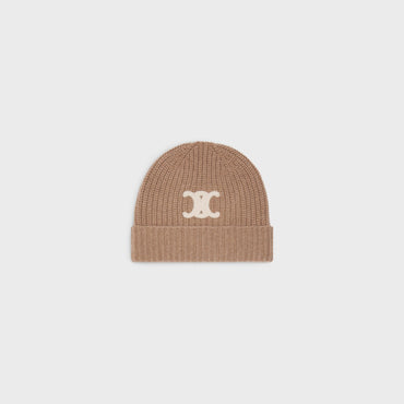 Triomphe Beanie Seamless Cashmere - Camel