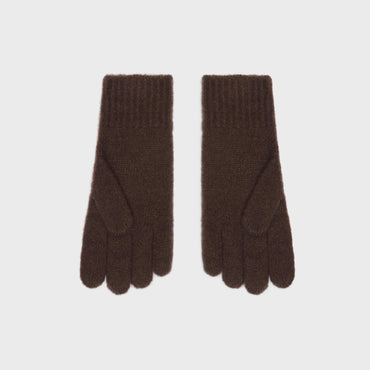 Gants Monogramme Cashmere Cachemire - Brown