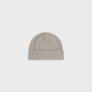 Triomphe Beanie - Light Grey