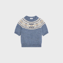 Pull Manches Courtes - Light Blue