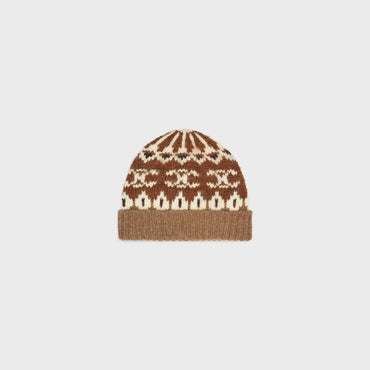 Bonnet - Camel Fair Isle